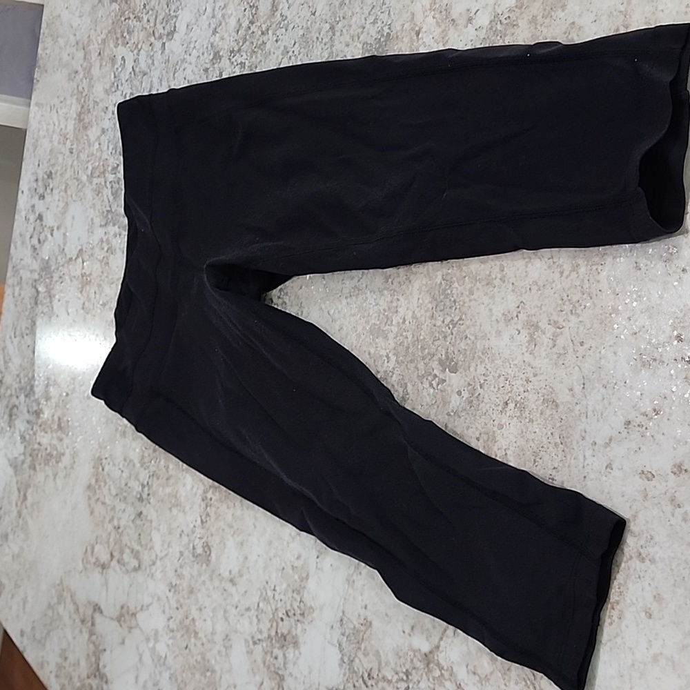 Athleta gusset cool max‎ workout leggings size small petite color black
